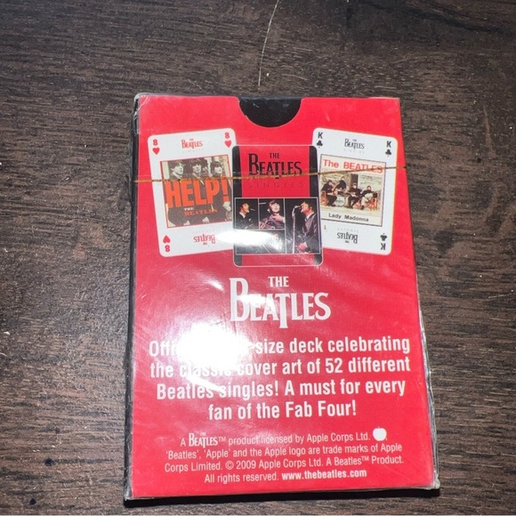 The Beatles Singles Playing Cards - Picture 2 of 2